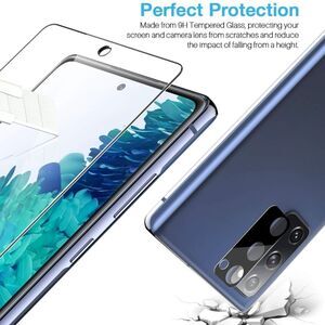 🔸️NIB Pack of 3 Tempered Glass Screen Protectors for Samsung Galaxy S20 FE 5G